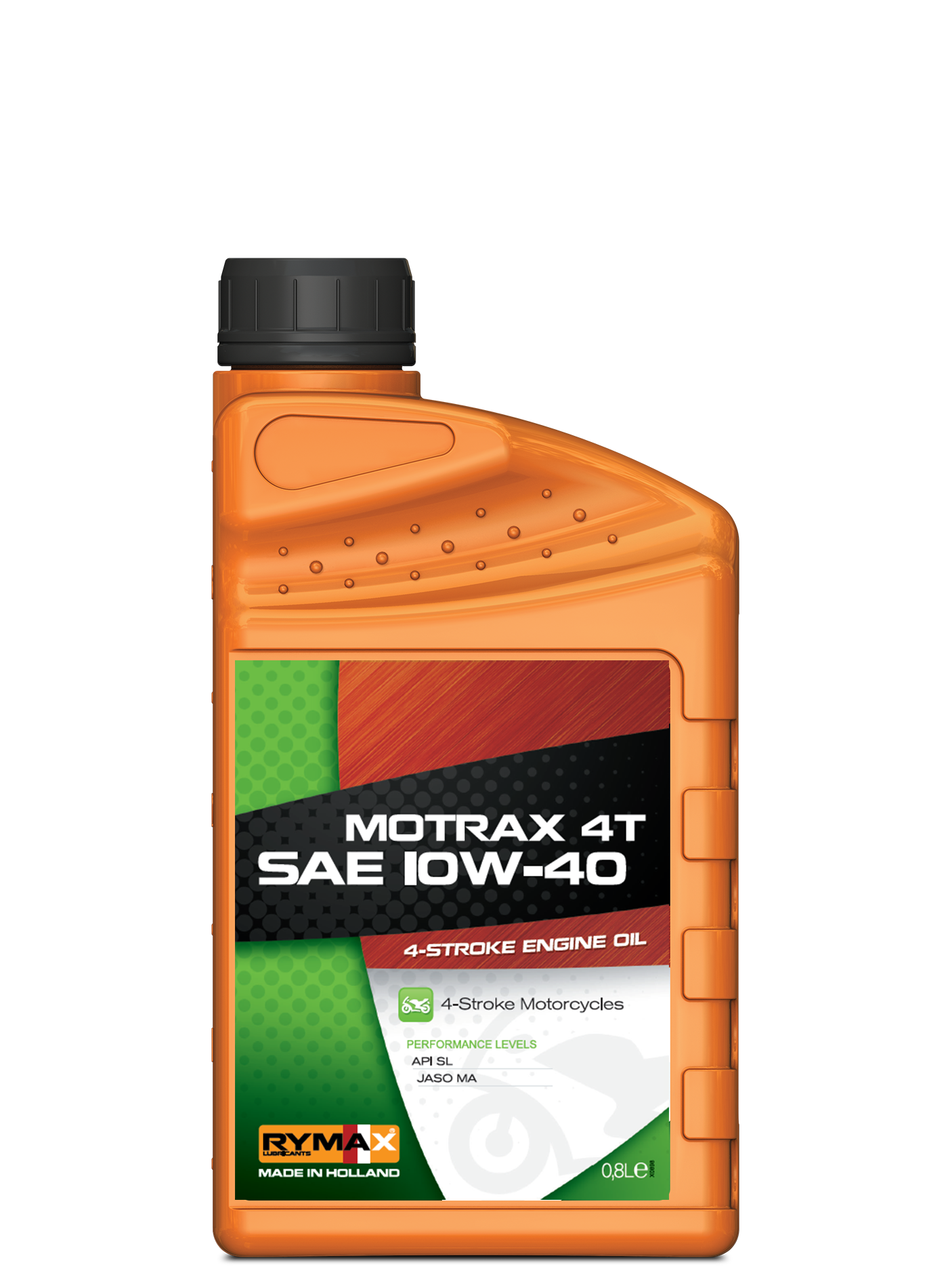 Dầu nhớt xe máy Rymax Motrax 4T ( Chai 0.8L, 1L ) - Dầu gốc khoáng