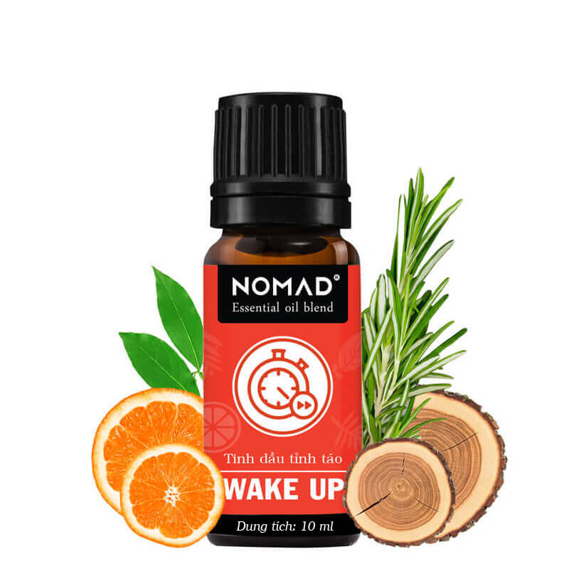 Tinh Dầu Tỉnh Táo Nomad Essential Oil Blend - Wake Up