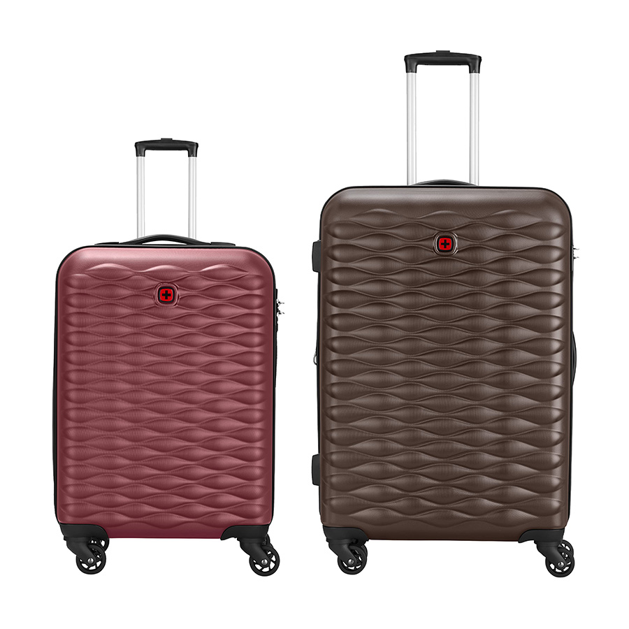 Combo vali kéo Wenger In-Flight WENGER - THỤY SĨ : Combo vali kéo size cabin 55cm và size trung 66cm Vali thương hiệu Thụy Sĩ có lịch sử lâu đời