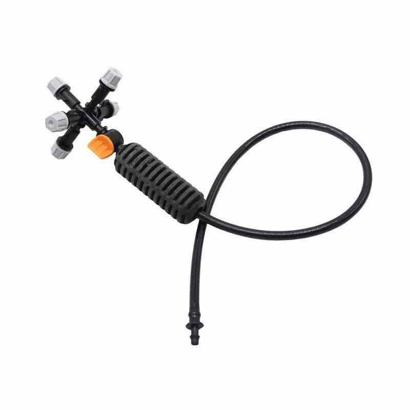 5 Bộ phun sương tưới cây đầy đủ có van khóa mini cho vườn treo, nhà kính