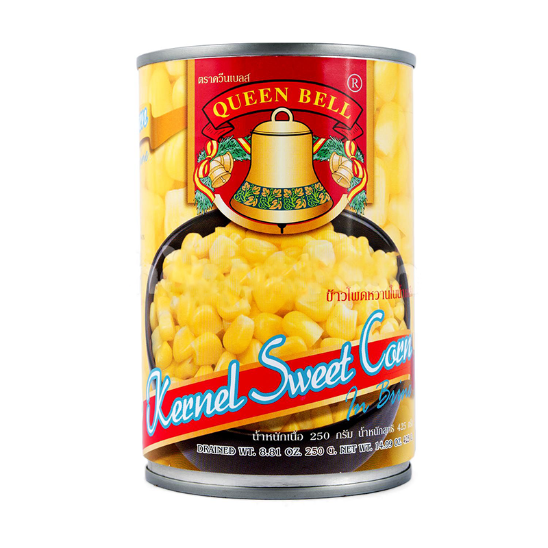 Bắp Nguyên Hạt Đóng Lon Queen Bell 425g – Kernel Sweet Corn In Brine