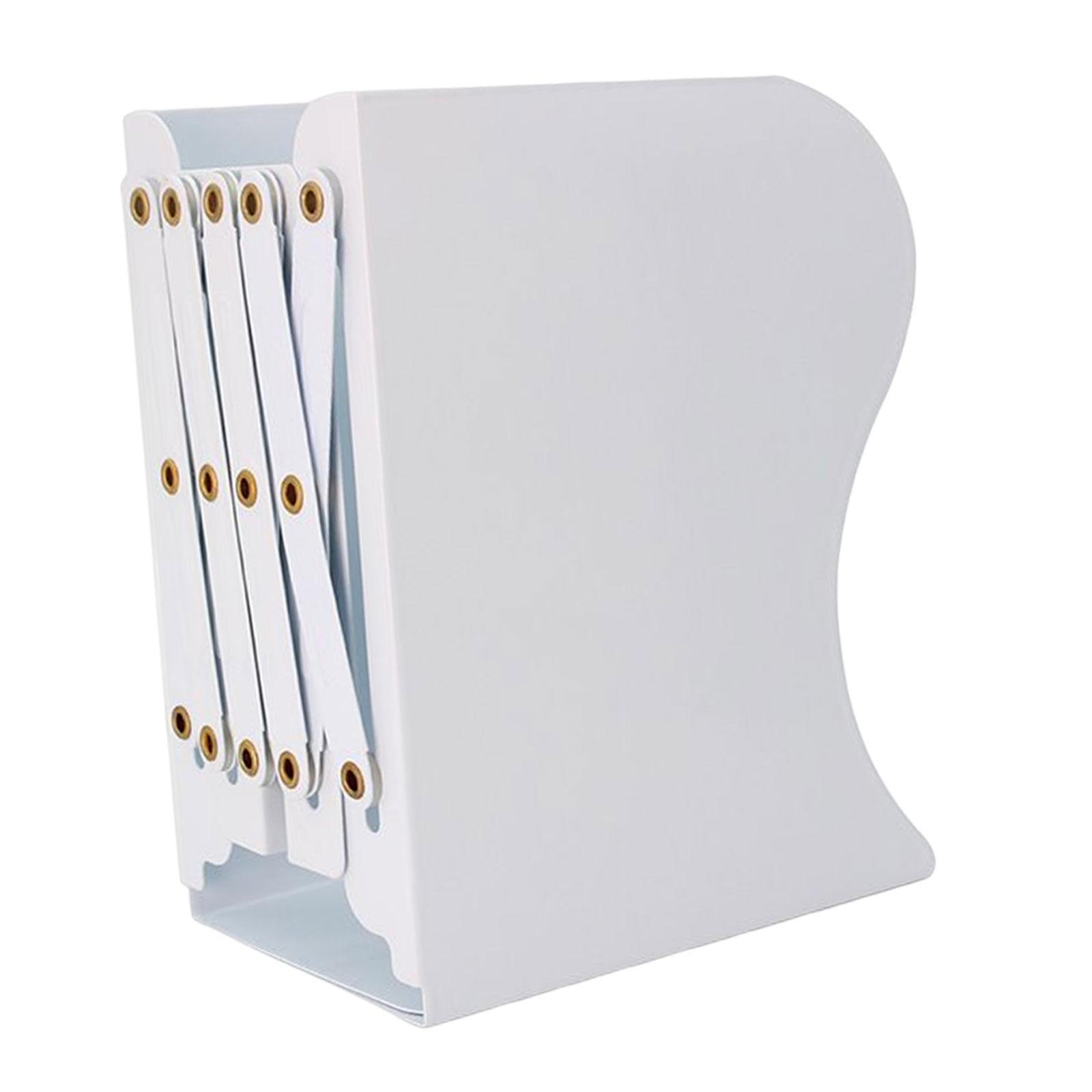 Adjustable Bookend Book Stand Book Binder Holder Magazine Organizer Non Slip