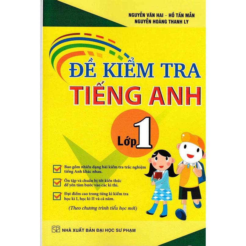 Combo Đề Kiểm Tra Toán - Tiếng Việt - Tiếng Anh Lớp 1 (Bộ 3 Cuốn)