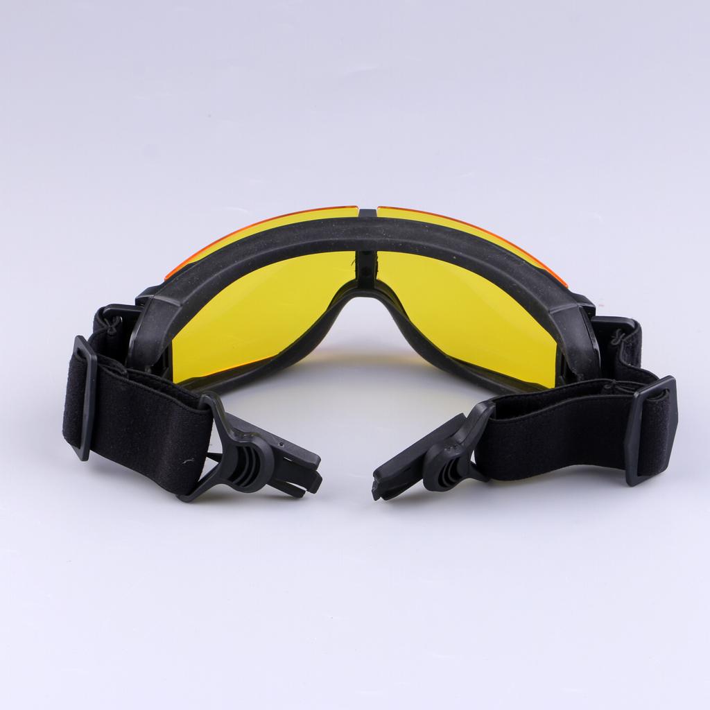 Tactical X800 Goggles Glasses Eyes Protecting for FAST MICH Helmet