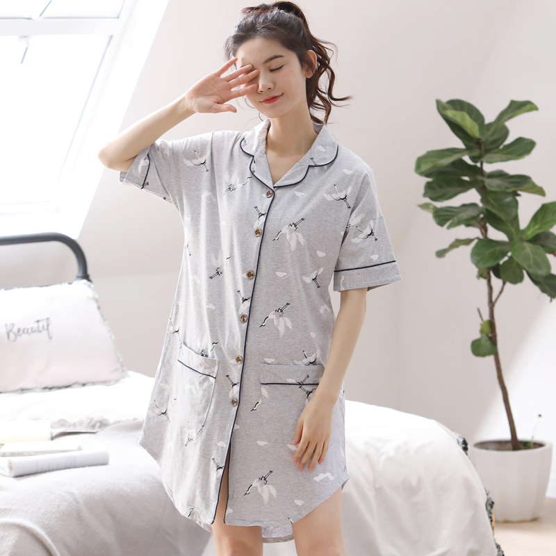 Váy ngủ cotton mềm mịn 813