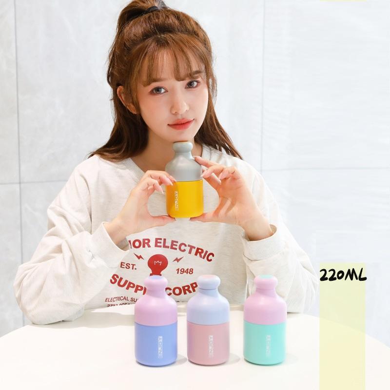 Bình giữ nhiệt pha cafe dễ thương Enjoy 220ml và 360ml