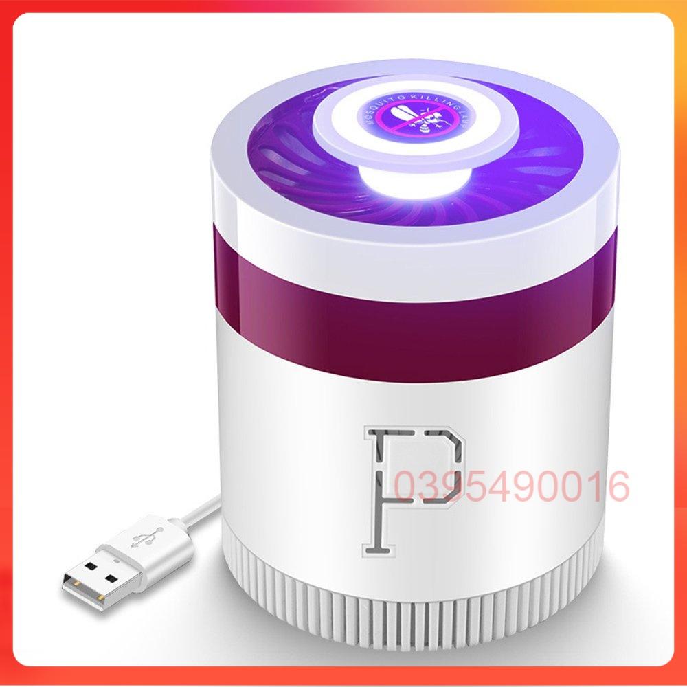 Đèn bắt muỗi Loại To cổng Usb Tiện lợi công nghệ tia UV tím thế hệ mới thông minh diệt côn trùng hiệu quả, yên tĩnh