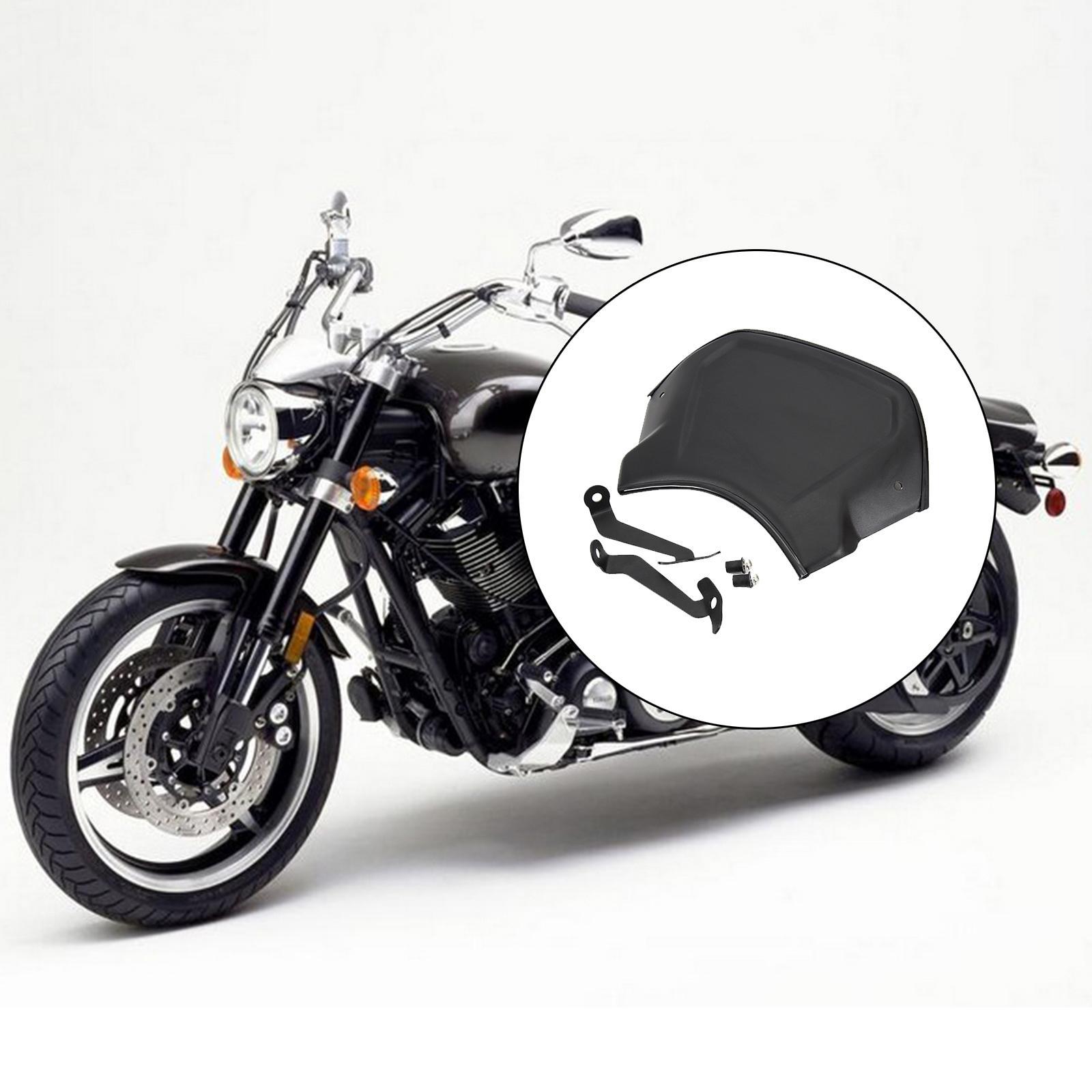 Motorcycles Windshield for  Modified Accessory Easy to Install black