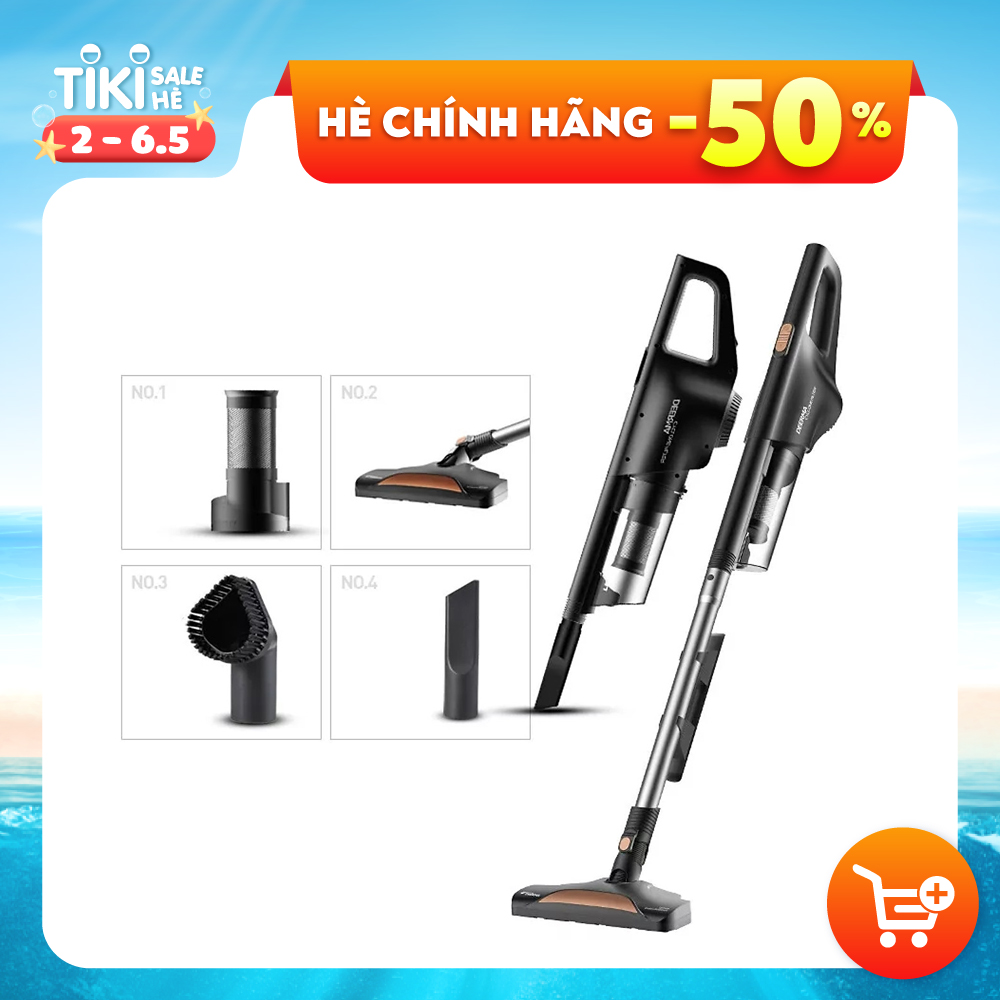 Máy Hút Bụi Cầm Tay Deerma-Deerma Vacuum Cleaner DX600 - Hàng Chính Hãng