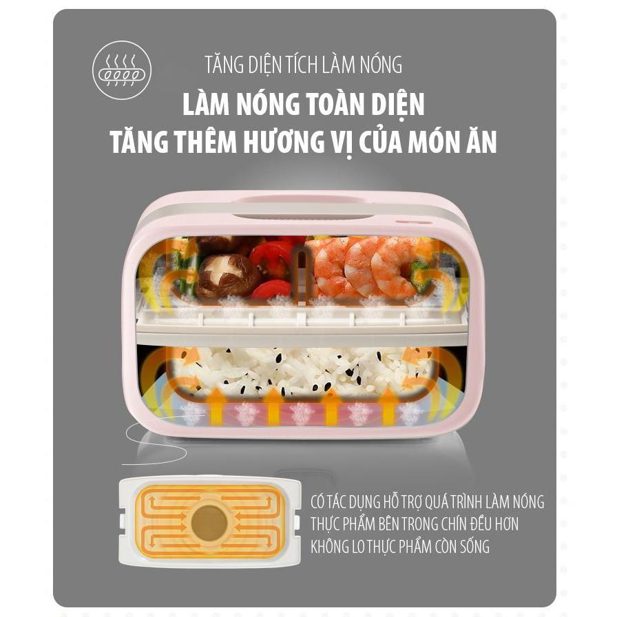 Hộp Cơm Điện hâm nóng đa năng Thông Minh Cao Cấp 3.0