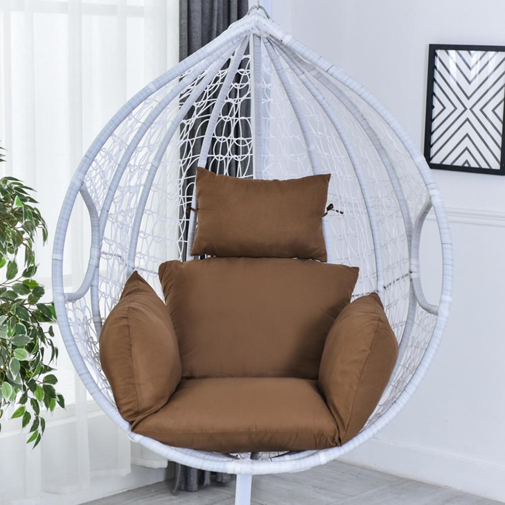 Treo Võng Ghế Đu Đưa Vườn Ngoài Trời Ghế Mềm Mại Đệm 220KG Ký Túc Xá Phòng Ngủ Treo Lưng Ghế Có Gối