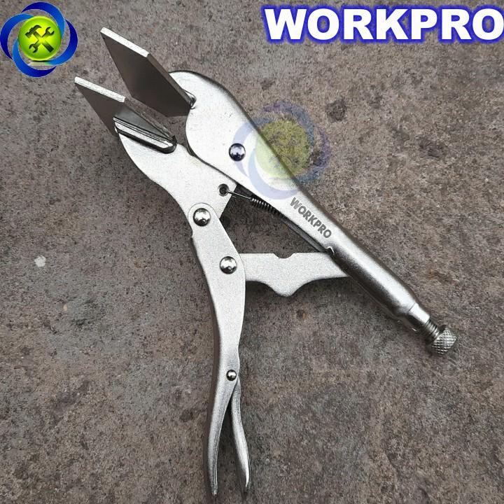 Kìm hàn mỏ dẹp WORKPRO W031083 loại 8 inch dài 200mm