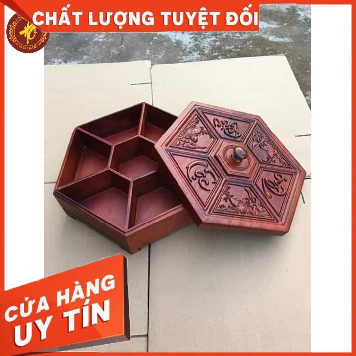 Khay đựng bánh kẹo tết bằng gỗ thiết kế cao cấp - BẢO HÀNH 1 ĐỔI 1 KHÔNG ƯNG HOẢN TIỀN