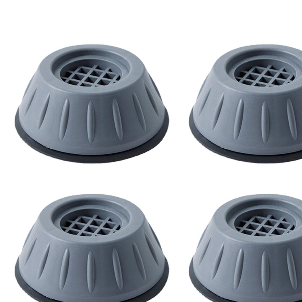 Set of 4 Anti Vibration Pads Washer Dryer Mat Feet Pad Lifting Foot Base