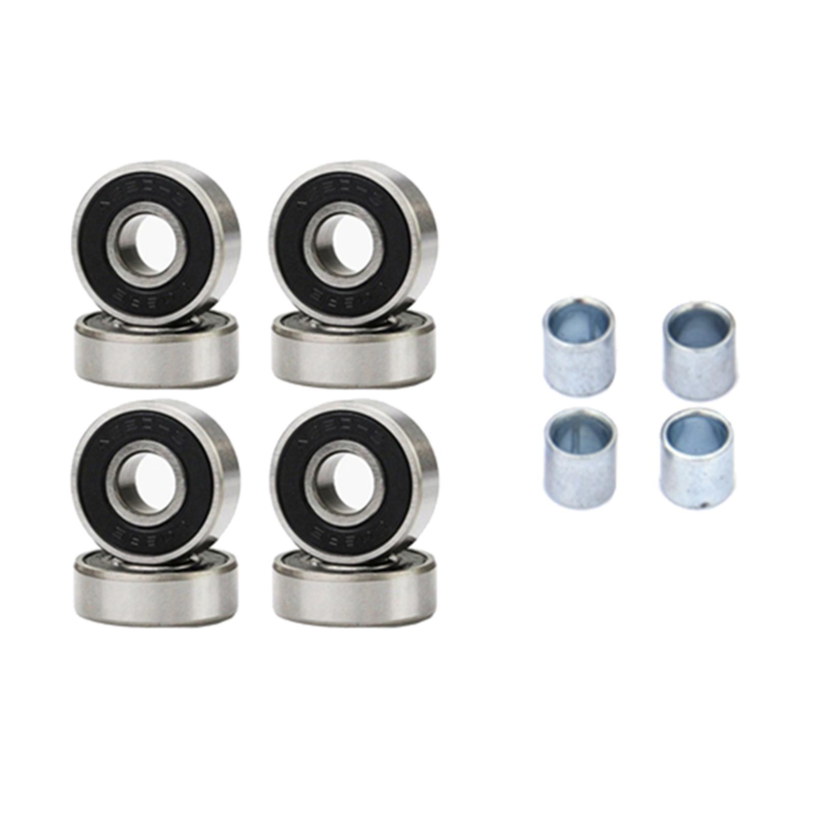 Skateboard Wheels with Bearings 60mm Wheels Set of 4