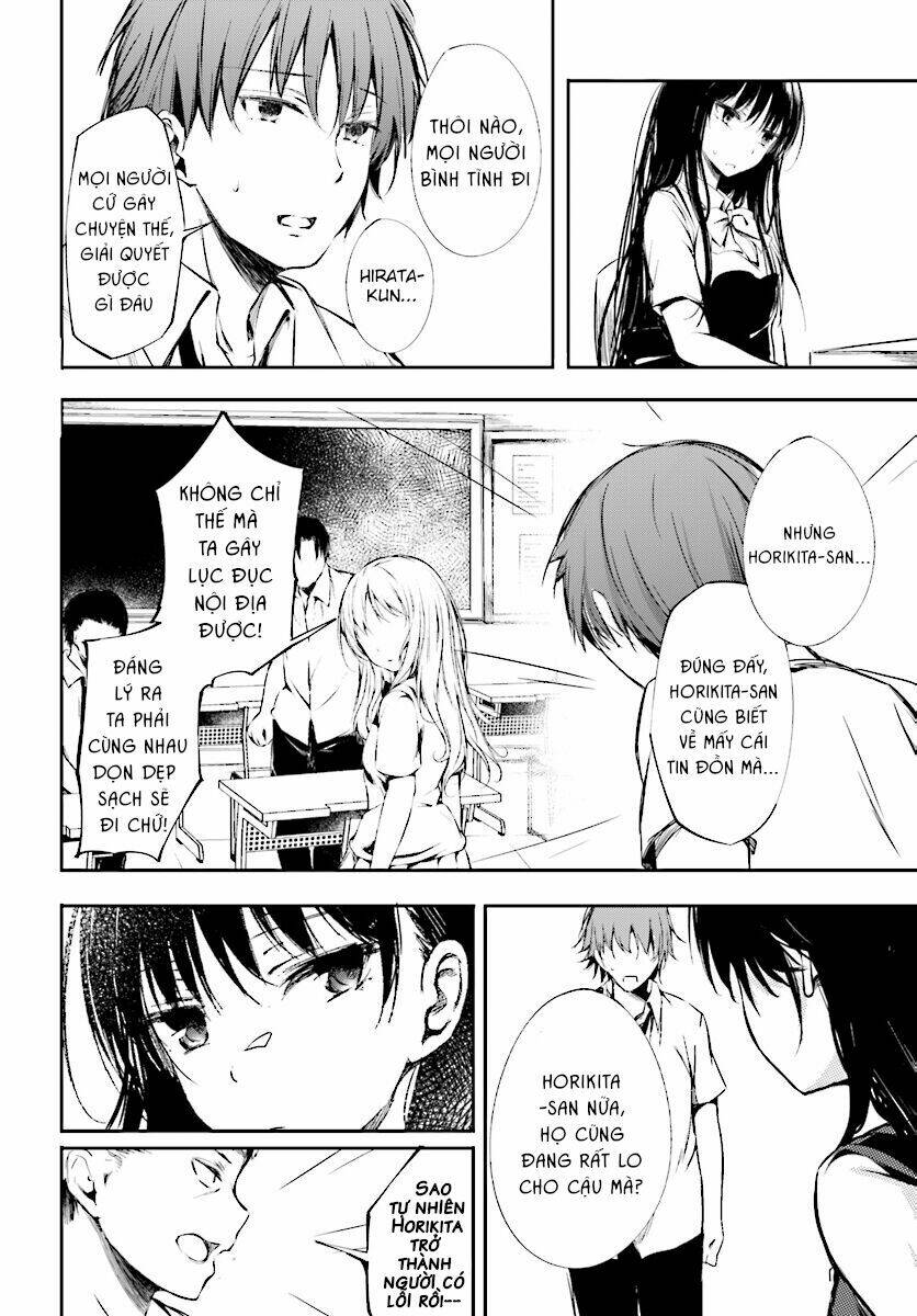 chào mừng đến với lớp học thượng đẳng: √horikita chapter 8 12