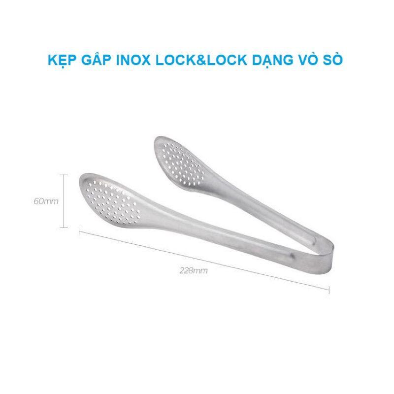 Kẹp gắp thức ăn Lock&Lock bằng thép không gỉ CKT302
