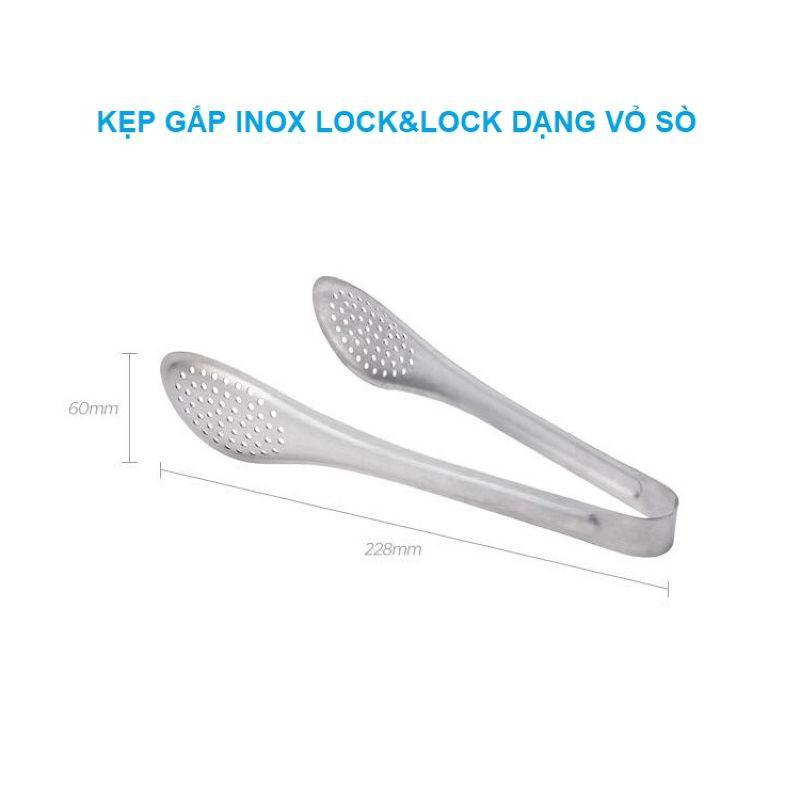 Kẹp gắp thức ăn Lock&amp;Lock bằng thép không gỉ CKT302