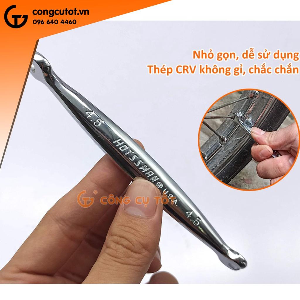 Cờ lê cân vành xe máy hai đầu 4.5mm bằng thép Crôm Vanadium