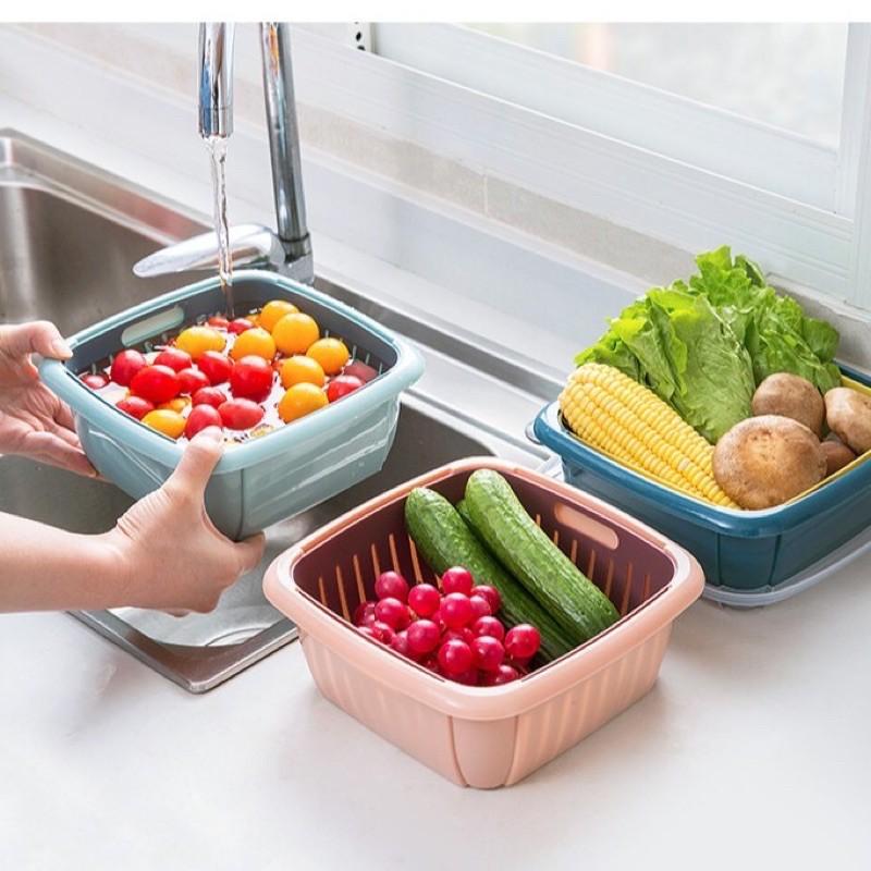 Rổ mini để tủ lạnh, đồ ăn vặt