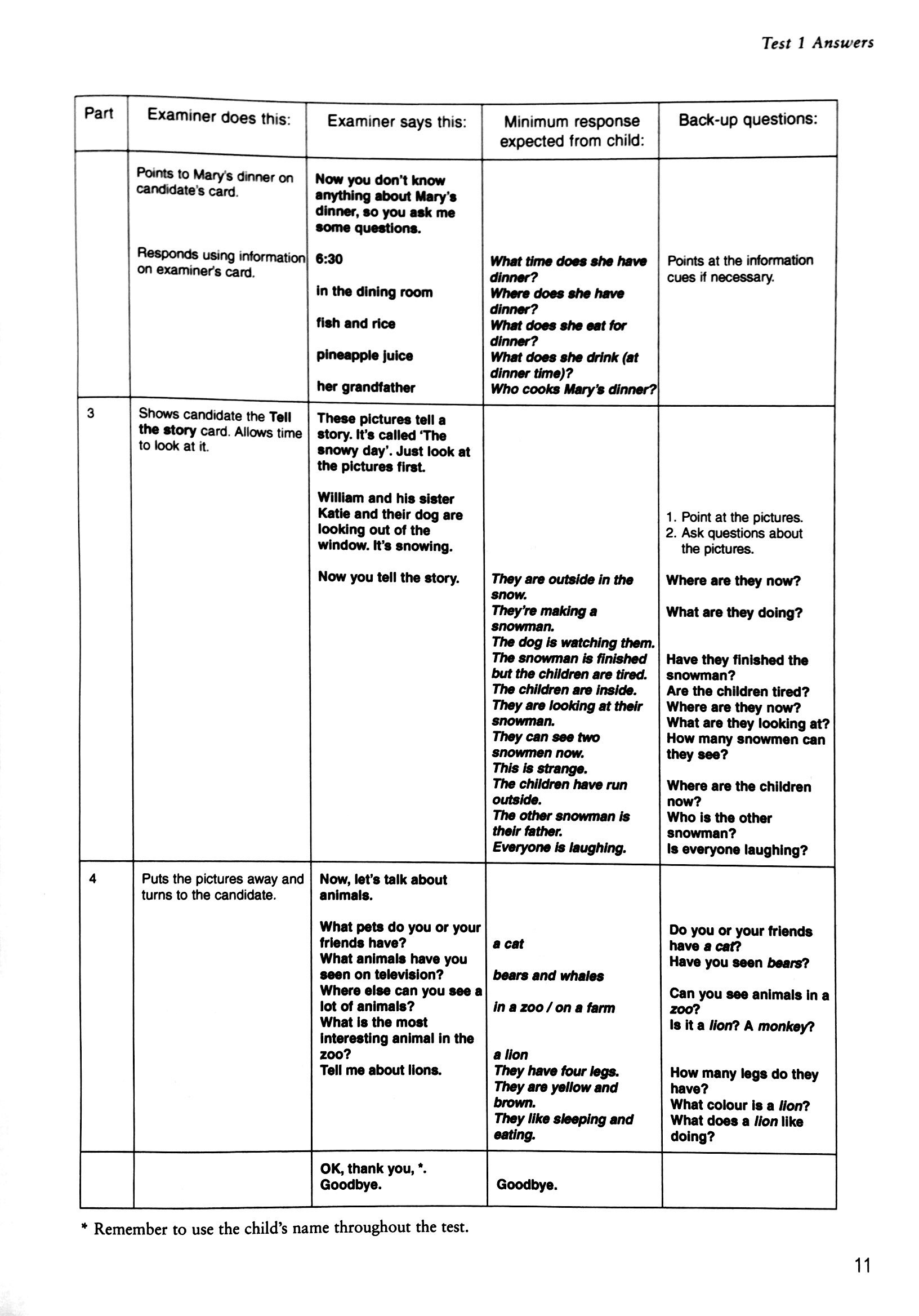 Cambridge Young Learners English Tests 2 Second edition Flyers 2 Answer Booklet