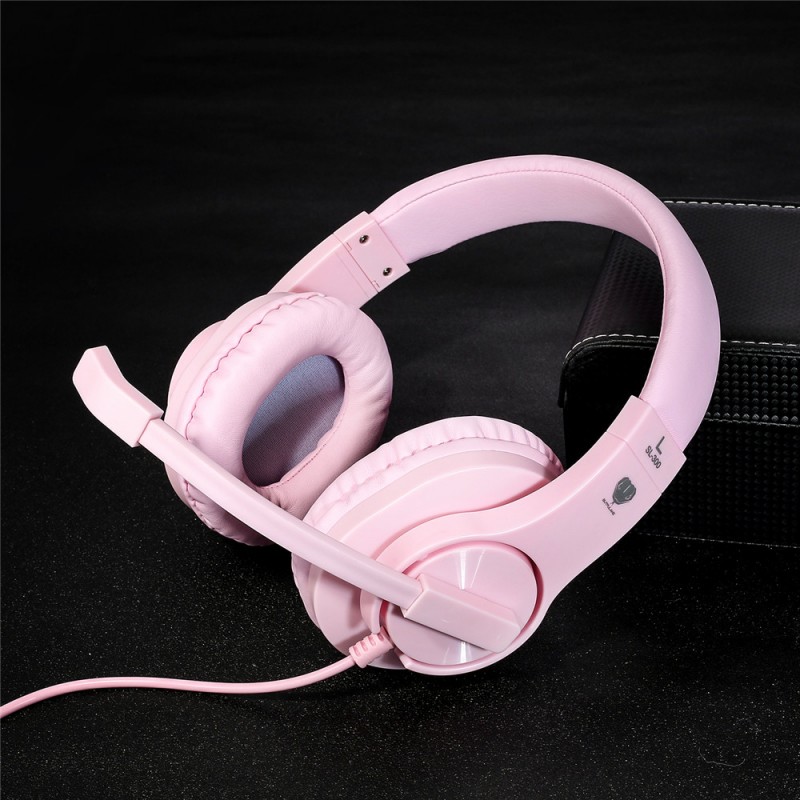 Tai Nghe Gaming Headset SL-300 Pink (Màu Hồng)