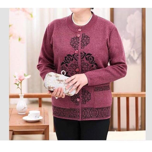 Áo len cho người già, cho bà_vuong
