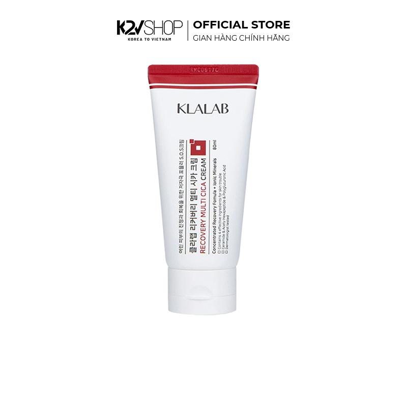 Kem Phục Hồi Da KLALAB Recovery Mutil CiCa Cream 80ml - K2V Shop