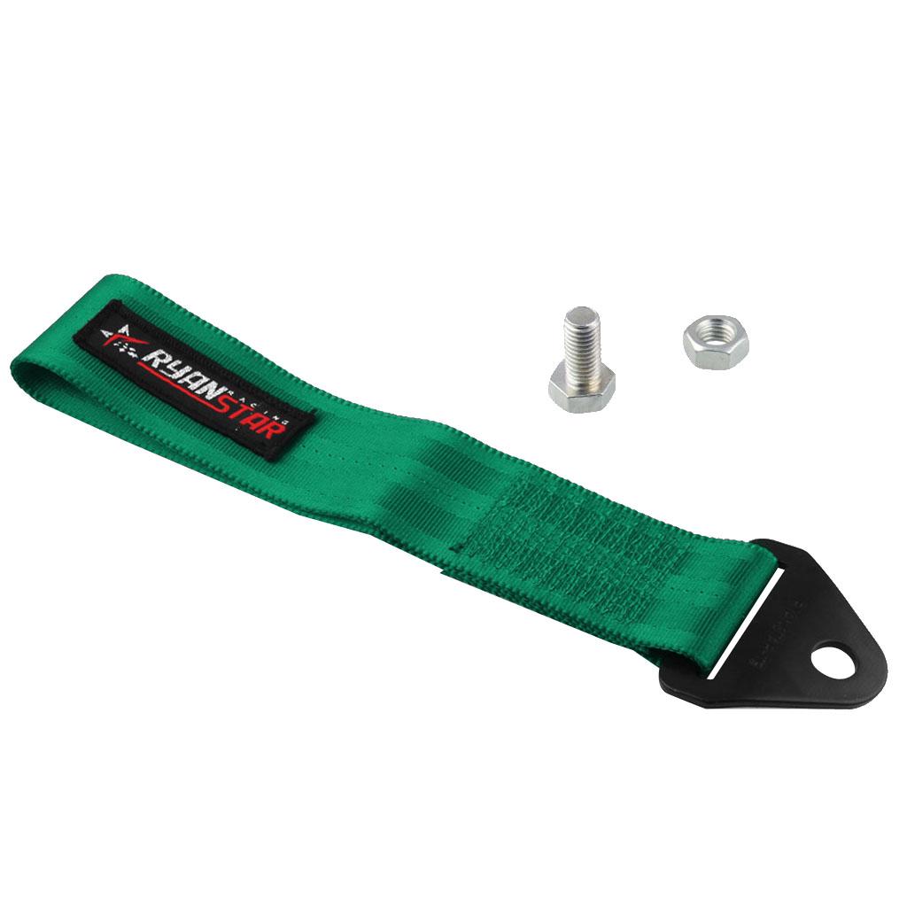 High Quality Car Automotive Tow Strap Set Front Bumper Hook
