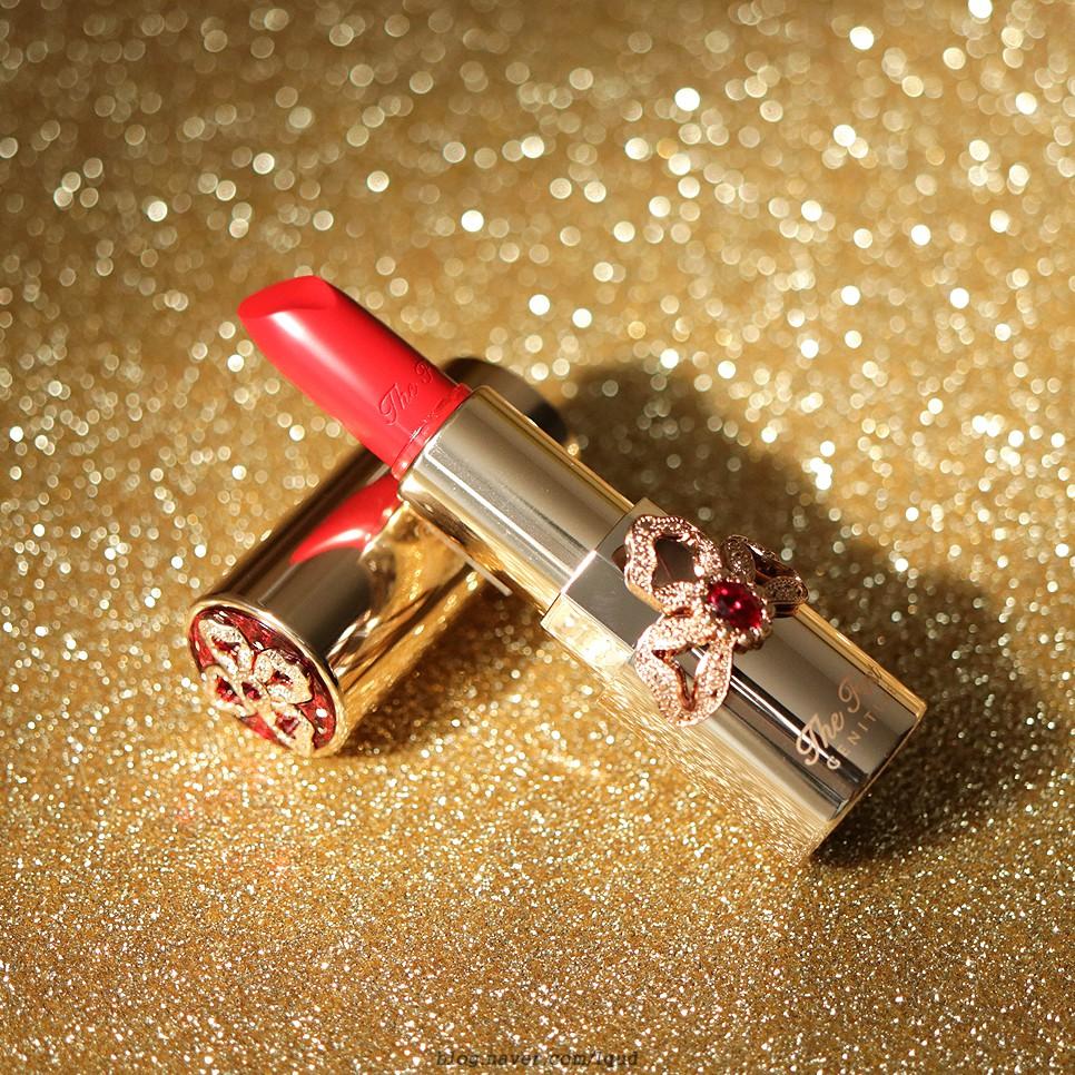 Son lì dưỡng ẩm ngăn lão hóa OHUI The First Geniture Lipstick Red Sample