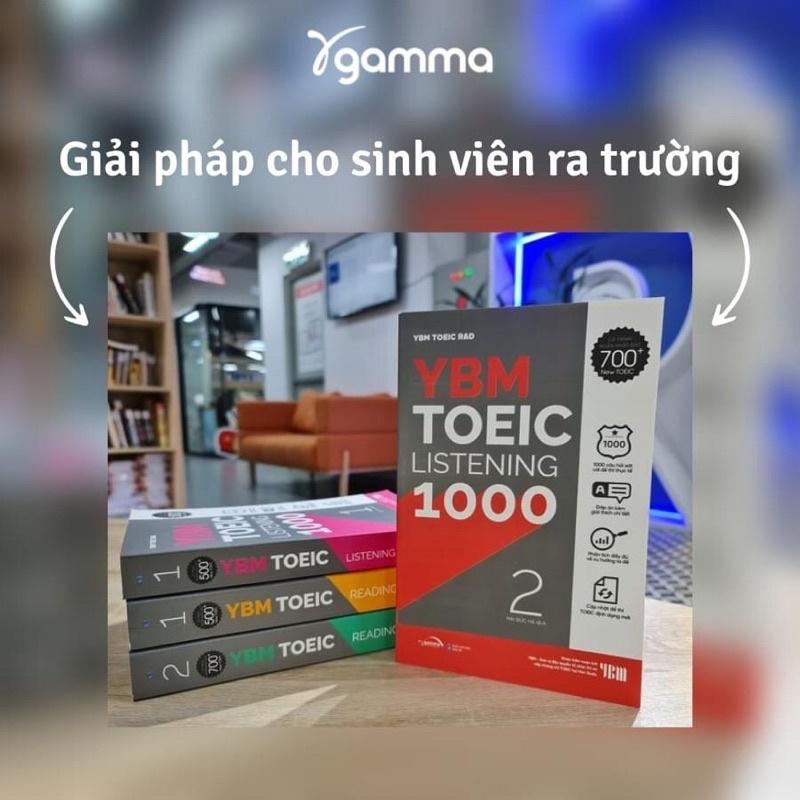 Combo YBM TOEIC 1000 - Bản Quyền