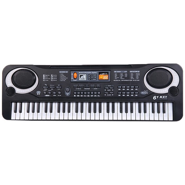 Đàn piano điện 61 phím kèm micro , 