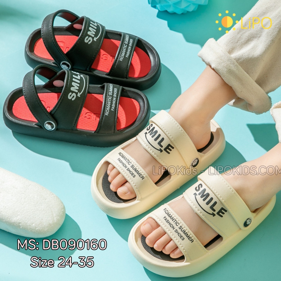 Giày dép sandal cho bé trai bé gái siêu nhẹ 2-7 tuổi Xăng đan trẻ em đi học đi chơi DB090