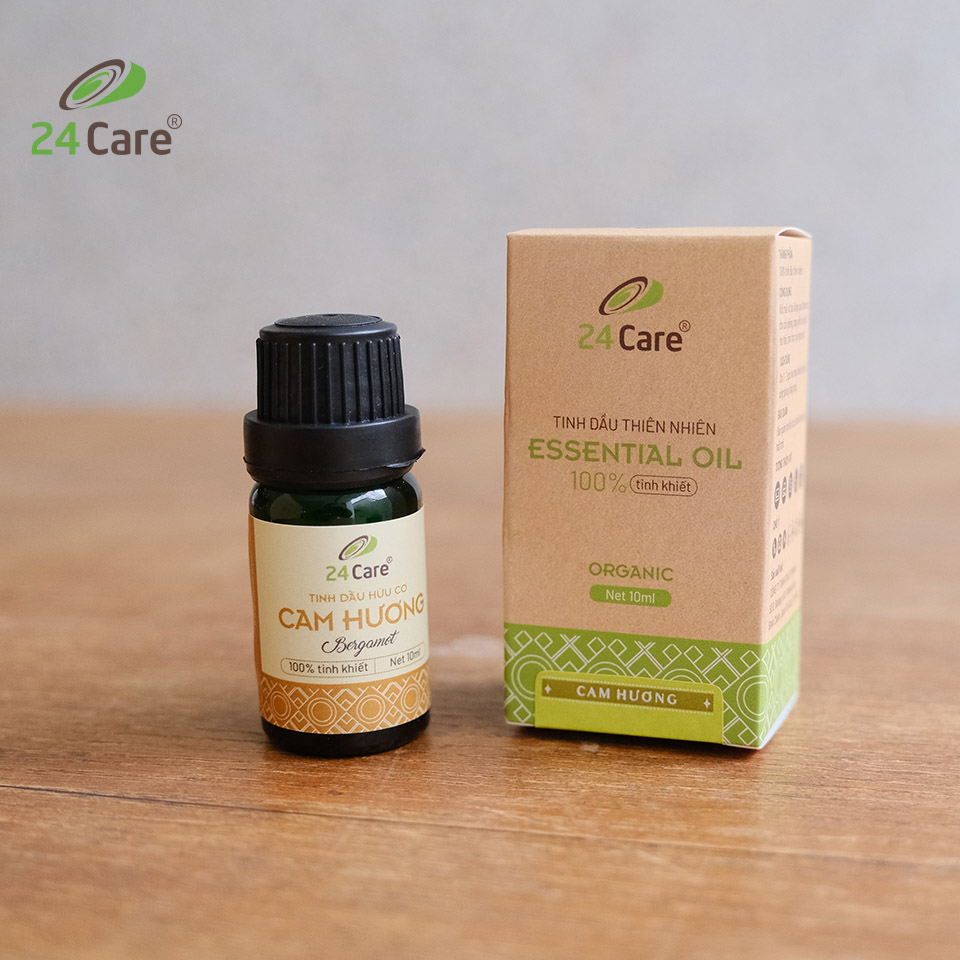 Tinh dầu Cam Hương 24Care 100ML - Chiết xuất thiên nhiên, mùi hương ngọt dịu, giảm căng thẳng, cho giấc ngủ ngon.