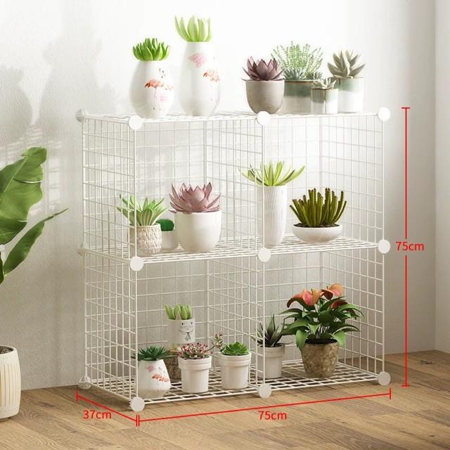 Combo 34 Tấm Tủ 9 Ô ,Tấm Lưới Thép Lắp Ghép Đa Năng Lắp Ghép Giá Kệ Tủ Đa Năng