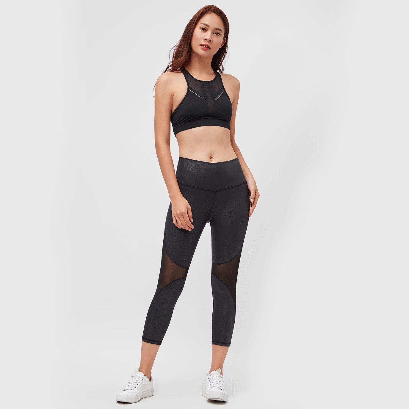 Quần Thể Thao Nữ High-Waistcapri 
