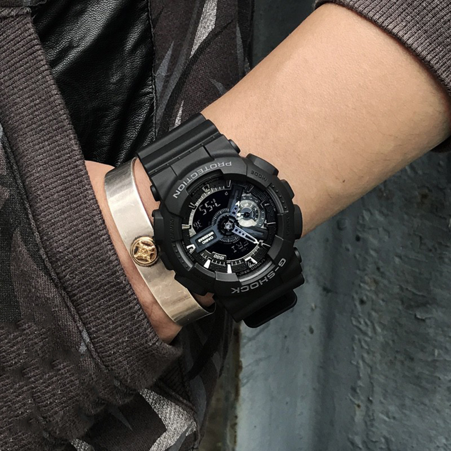 Đồng hồ nam dây nhựa Casio G-SHOCK GA-110-1BDR