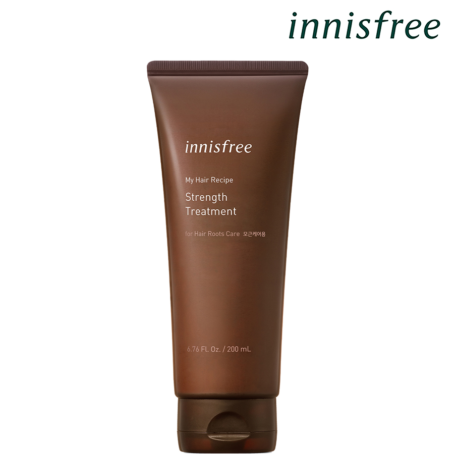 Dầu xả phục hồi gãy rụng innisfree My Hair Recipe Strength Treatment For Hair Roots Care 200ml