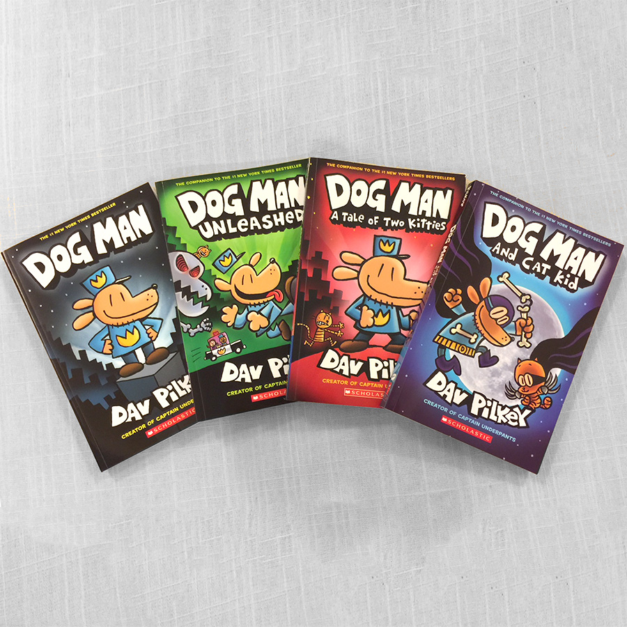 Dog Man The Epic Collection Boxed Set (Volume 1-4)