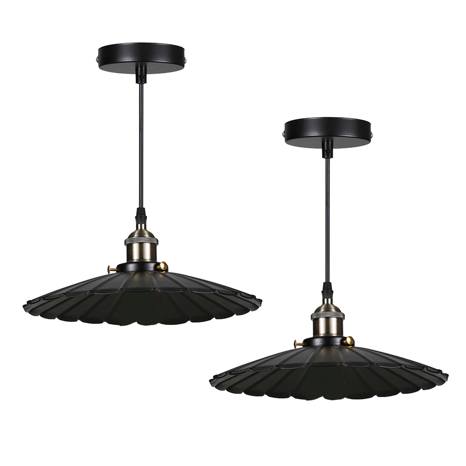 Tomshine AC110V Retro Pendant Light Fixtures E26 Base Socket Vintage Chandelier Hanging Lamp Ceiling Lighting for Restaurant Home Kitchen Dining Room Bar Cafe Shop