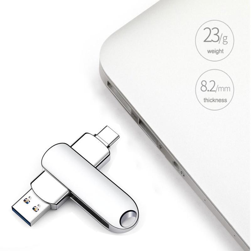 Usb Tốc Độ Cao 2 Trong 1 Với Cổng Usb 3.0 Và Type C Otg 512GB
