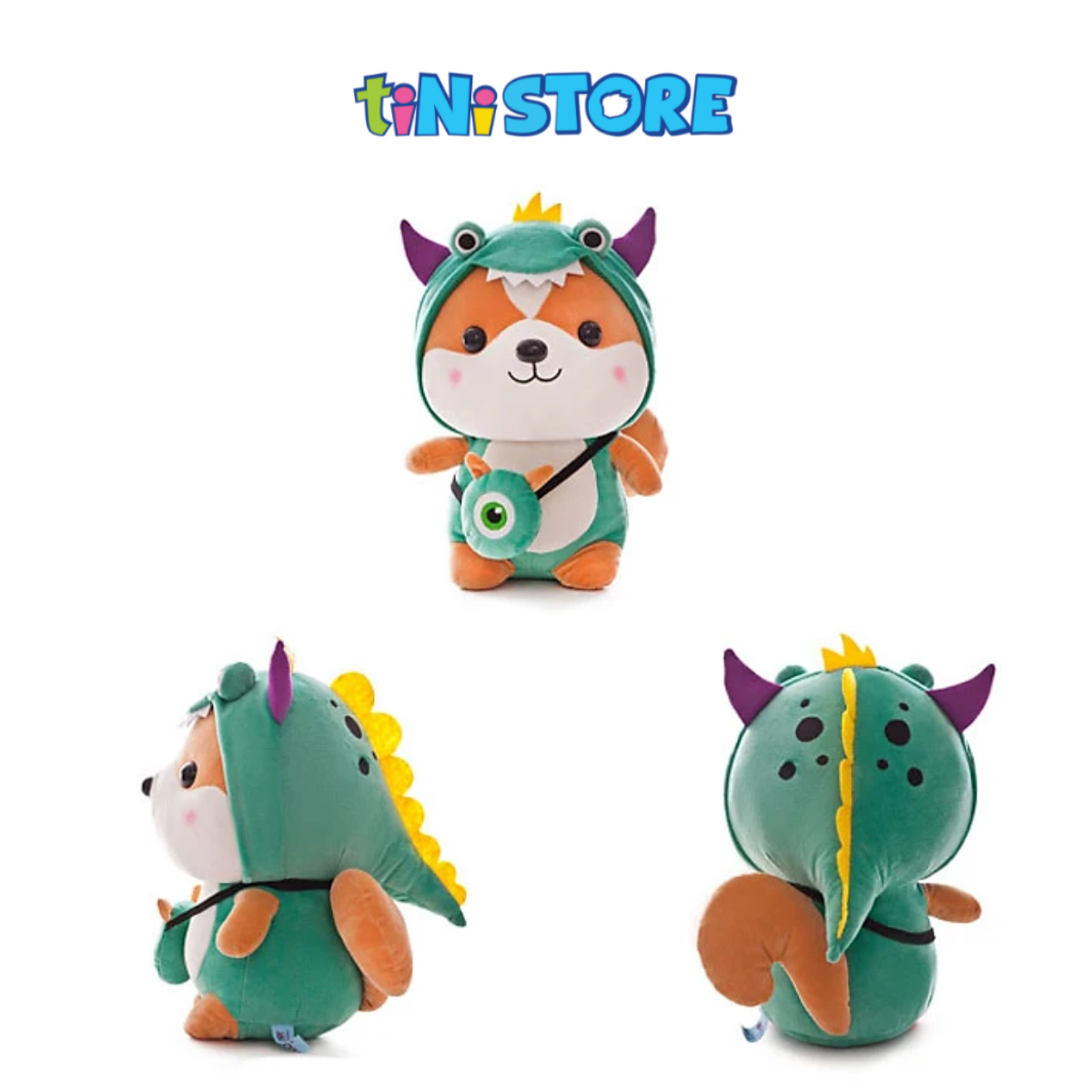 Đồ chơi thú bông sóc xanh đội nón 25cm Value toys