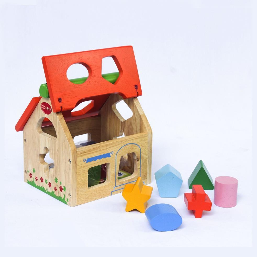 Đồ chơi gỗ Winwintoys - Nhà thả 12 khối- 68022Q12