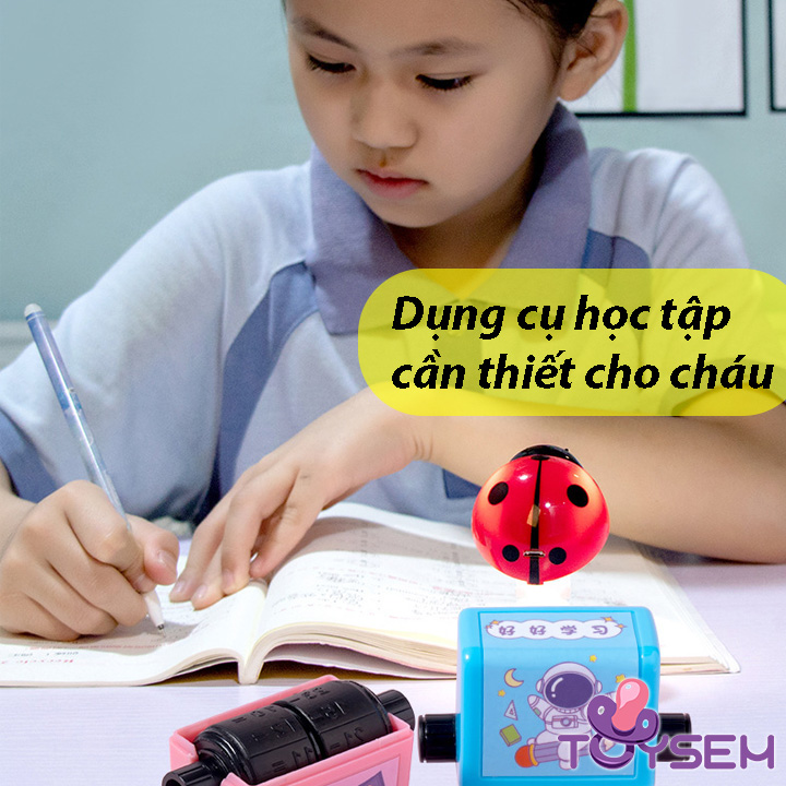 Con lăn phép tính cho bé tập đếm - Đồ chơi giáo dục phát triển trí não - Máy in phép tính tạo phép toán cộng trừ - Quà tặng sinh nhật cho bé