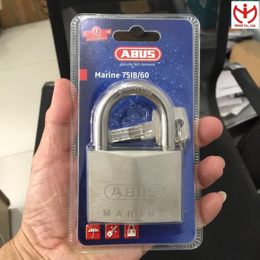 Ổ khóa chống nước ABUS MARINE 75IB/60 rộng 60mm chịu mọi thời tiết - MSOFT
