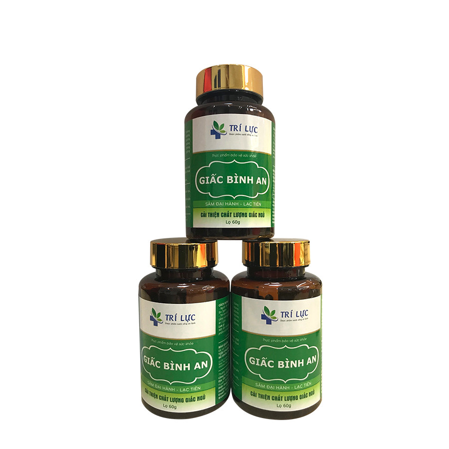Combo 3 hộp Thực phẩm bảo vệ sức khỏe Giấc Bình An