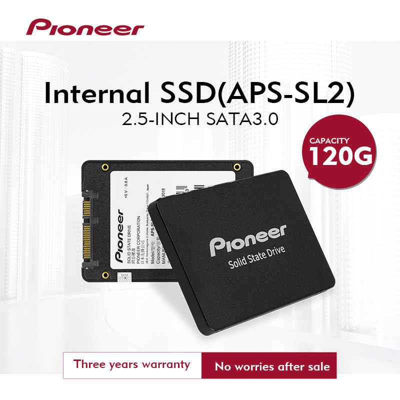 Ổ Cứng SSD SATA III Pioneer 120GB 2.5'' . Hàng Chính Hãng - Bảo hành 36 tháng lỗi 1 đổi 1