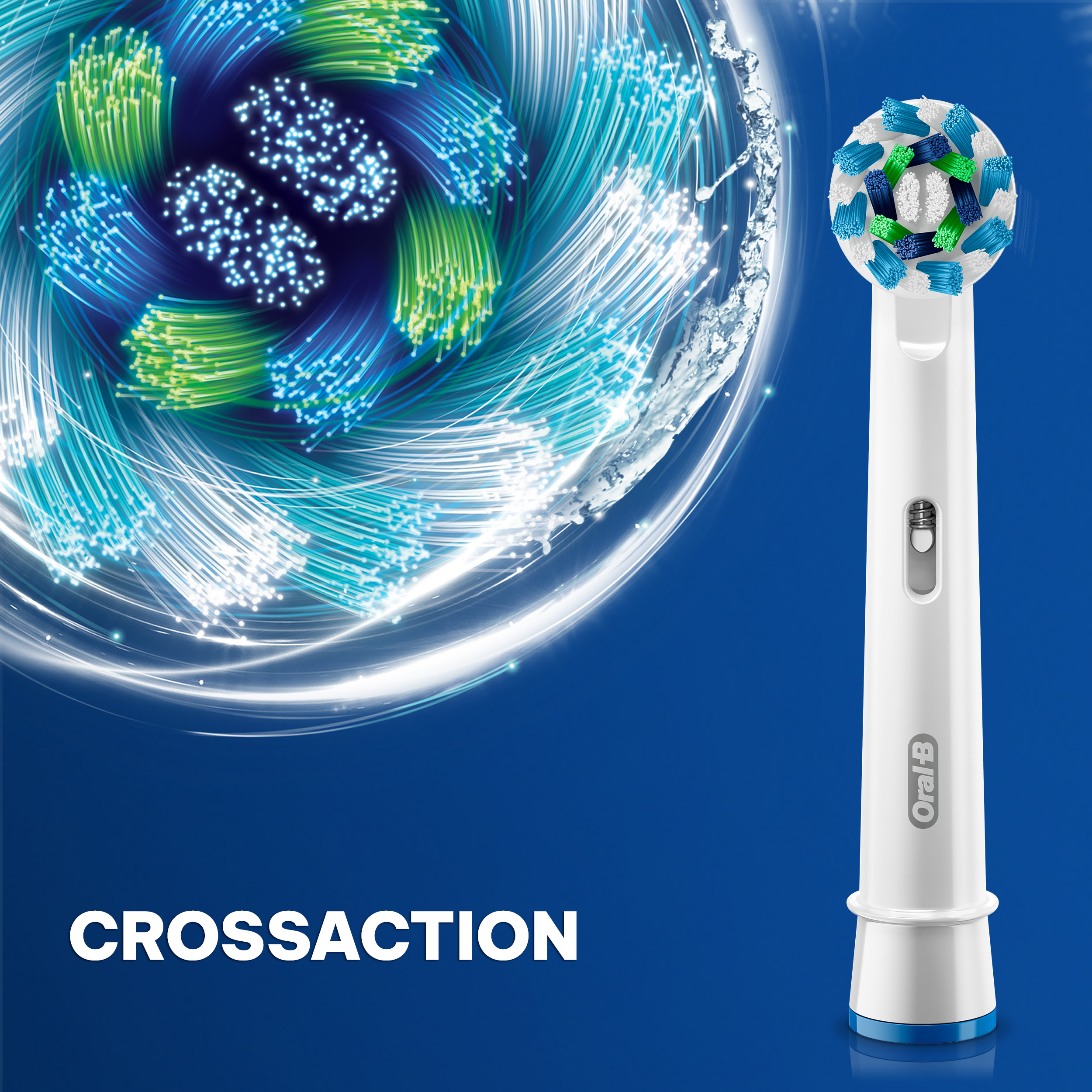 Đầu Bàn chải điện ORAL-B Vitality Cross Action Làm Sạch Từng Kẽ Răng Hộp 2 Cái