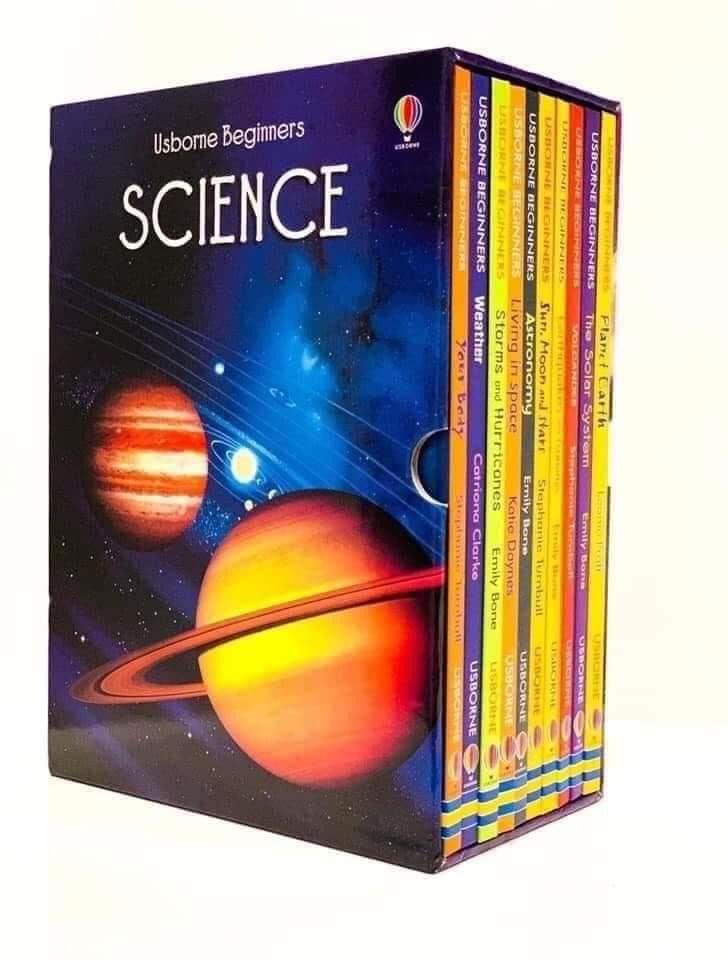 Usborne Beginners Science Boxset - 10 Books | Sách nhập khẩu, bìa mềm