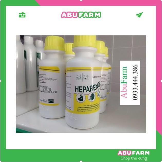 HEPARENOL- BỔ GAN MẬT,HỖ TRỢ TIÊU HÓA CHO CHÓ MÈO - 100ml